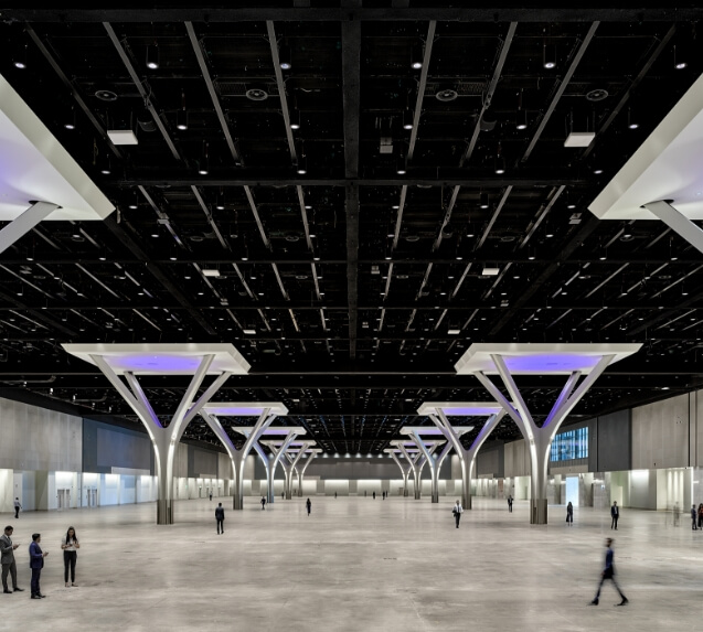 Jio World convention centre Exhibition halls